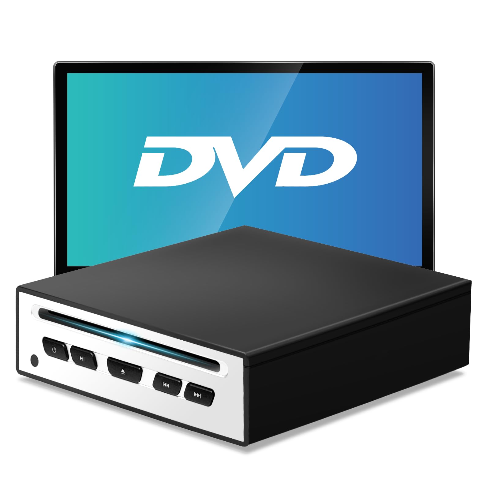 車載用DVDプレーヤー新品 MAXWIN（マックスウィン） 再生品 DVDプレーヤー DVDプレイヤー 薄型
